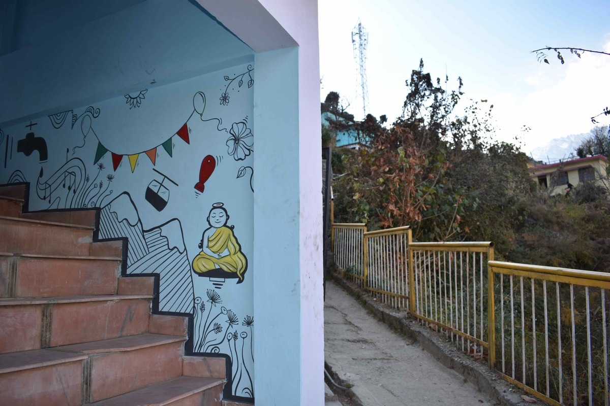 entrance of tripa homestay